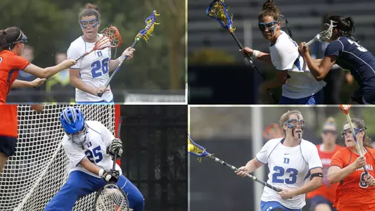 Duke Lands Four on IWLCA All-South Region Teams