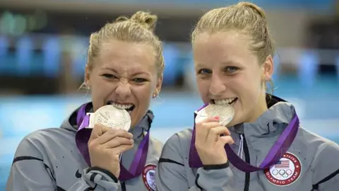 Johnston and Bryant Claim Silver in 3-Meter Synchro