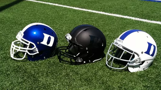 Duke Football Adds New Helmets to Uniform