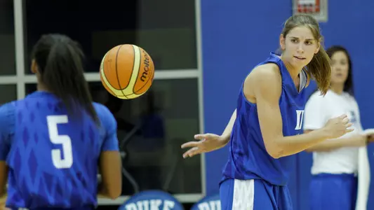 Sights & Sounds From Women's Basketball Practice