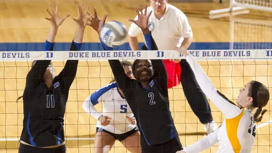 Clemson Edges Duke in Five Sets
