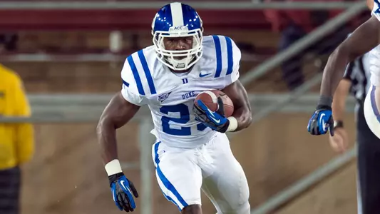 Duncan's Two Touchdowns Highlight Football Scrimmage