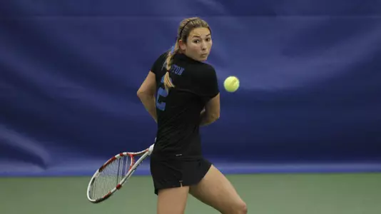 Clayton Win's 100th Career Match to Lead Duke Past Wyoming