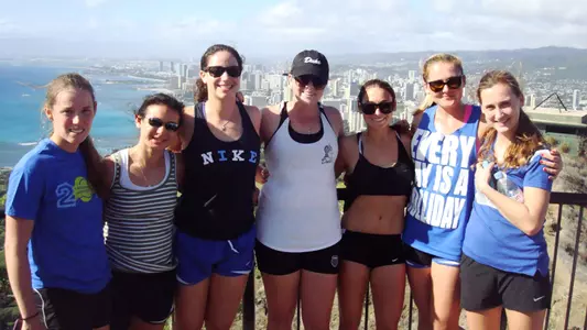 No. 3 Blue Devils Have First Practice in Hawaii