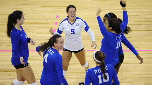 Volleyball Jumps to No. 18 in AVCA Coaches Poll