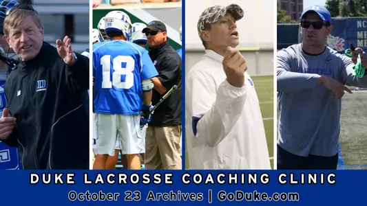 Oct. 23 Lacrosse Coaching Clinic Archives Available