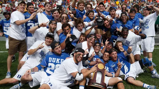 Remember the 2013 Men?s Lacrosse Championship