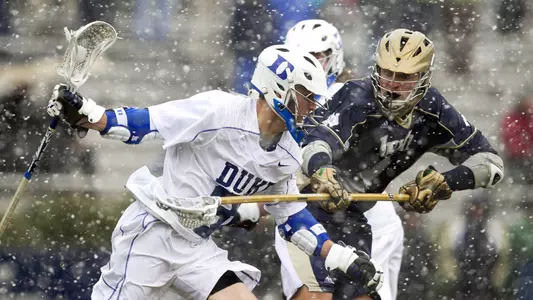 No. 3 Notre Dame Defeats No. 6 Duke, 13-5