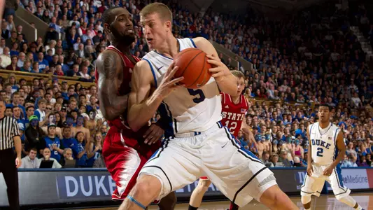 Plumlee Named USBWA National Player of the Week