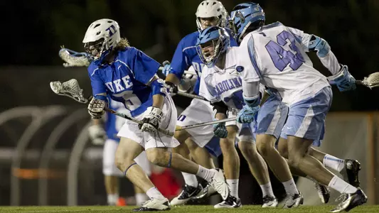 Fowler Leads Duke to 11-8 Victory over No. 6 UNC