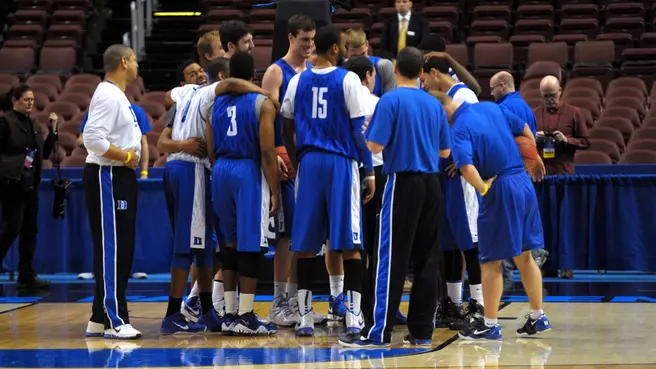Duke Enjoys Practice Day in Philadelphia