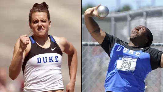 Duke Performs Well in Shot Put, Heptathlon at ACC's