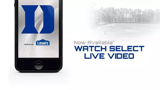 Duke Athletics Now Offering Live Video on iPhone