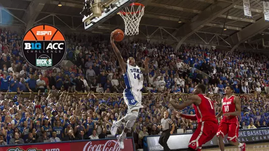 ESPN Announces Big Ten/ACC Challenge Game Times