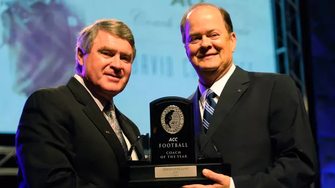 Cutcliffe Named ACC Coach of the Year