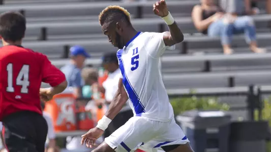 Ibeagha Nets Goal in 1-1 Tie with Virginia Tech