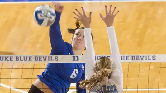 Blue Devils Best Wolfpack in Straight Sets