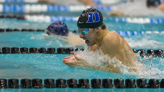 Kropp Named ACC Male Swimmer of the Week