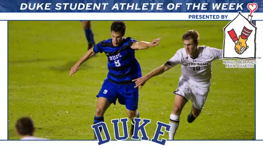 Huitema Named Duke Athlete of the Week