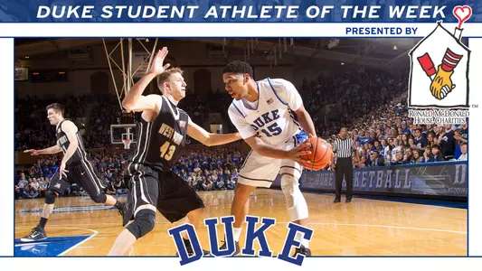 Okafor Tabbed RMHC Athlete of the Week