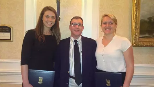 Student-Athletes Honored at Duke Leadership Banquet