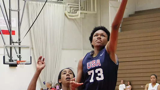 On the Court with Freshman Azur? Stevens