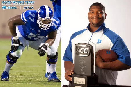 Tomlinson Named to Allstate AFCA Good Works Team