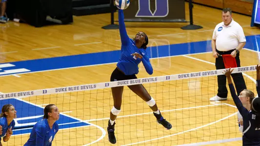 No. 19 Duke Falls in Five at Michigan