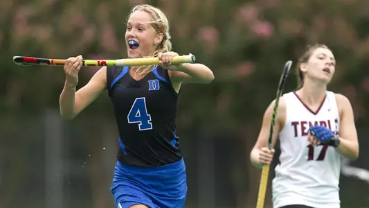 Field Hockey Moves to 4-0 with 3-0 Win Over Temple