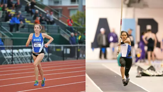 Group of Blue Devils in T&F News Annual Rankings