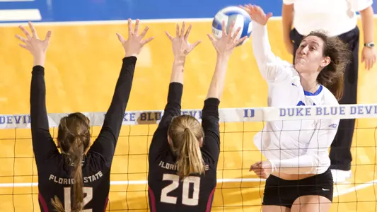 Duke Suffers Five-Set Setback to Miami