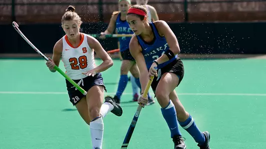 Field Hockey Edged by No. 1 Syracuse in OT