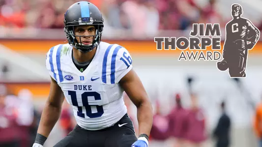 Cash Named Thorpe Award Semifinalist
