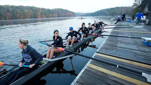 Rowing Ends Fall with Successful Rivanna Romp