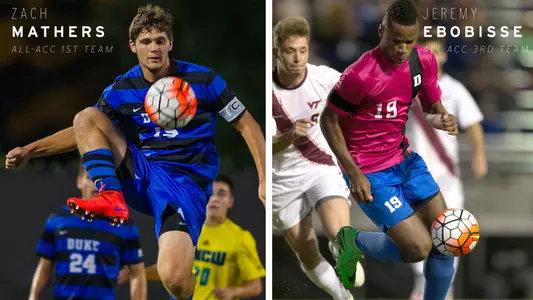 Mathers, Ebobisse Garner All-ACC Awards