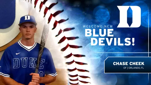 Duke Baseball Recruit Spotlight: Chase Cheek
