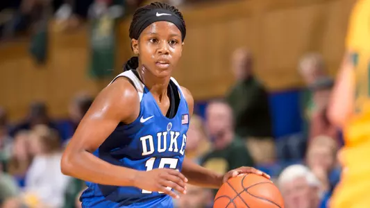 Blue Devils Fall at No. 2 South Carolina, 66-55