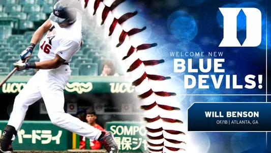 Duke Baseball Recruit Spotlight: Will Benson