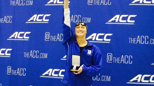 Goldman Takes Home Bronze in 100 Butterfly at ACCs
