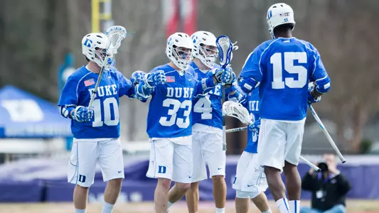 Guterding Scores Six; Duke Upends High Point 16-13