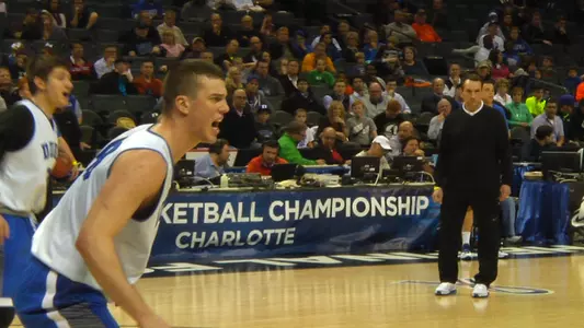 Duke Takes the Court for Practice Day in Charlotte