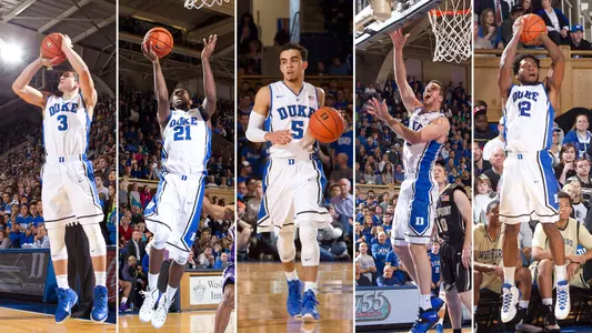 Five Blue Devils Named to All-ACC Academic Team