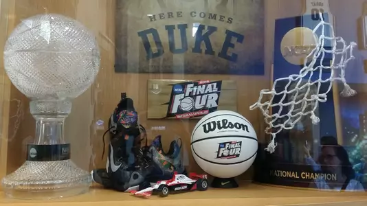 2015 Title Commemorated in Duke Basketball Museum