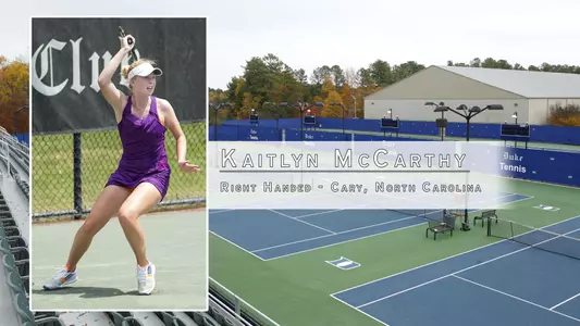 Women's Tennis Recruiting Spotlight: Kaitlyn McCarthy