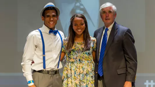 Kerr-Brown, Thompson Receive Heidrick Scholarships