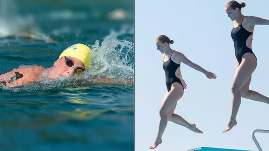 Twichell, Johnston Open World Aquatic Championships