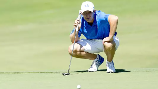 Duke Moves to Tie for Third at Kiawah Classic