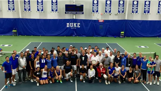 Duke Tennis Holds Reunion over Weekend