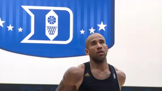 Dahntay Jones Back at Duke for Nets Camp