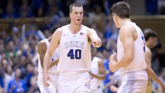 That's Duke Basketball: Plumlee Pumped After Layup
